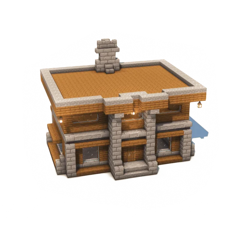 伍德伯里石木宅(Woodbury Modern House)建筑教程