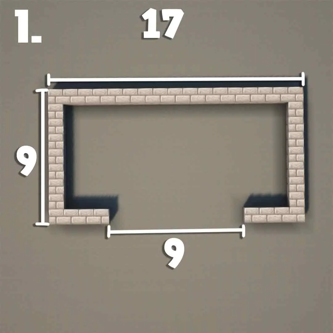 林地农舍（Woodland Cottage）建筑教程 第 1 步