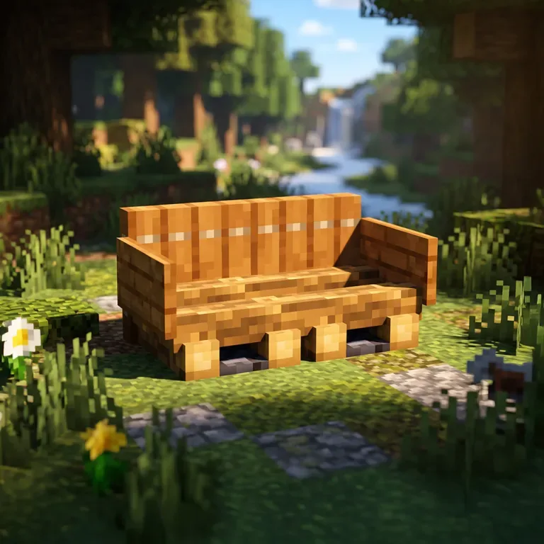 木长椅（Bench）建筑教程