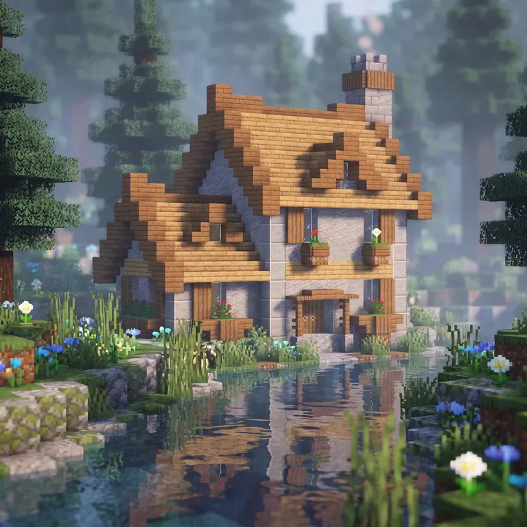 温馨小屋（Cozy Cottage）建筑教程