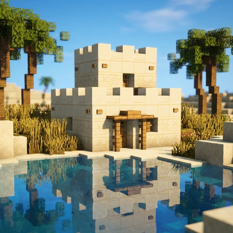 沙漠新手屋（Desert Starter）建筑教程