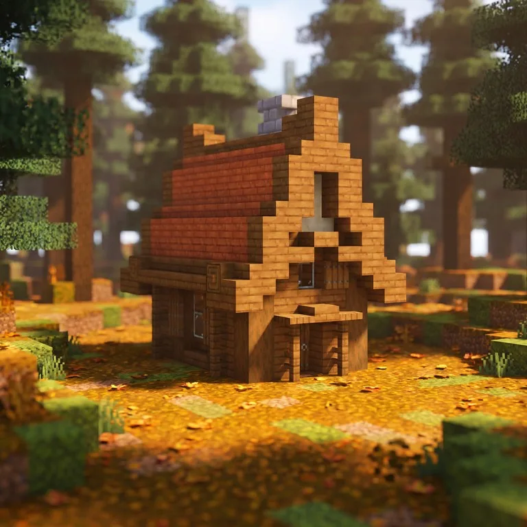 鸦烛镇棚屋（Ravenwick Hut）建筑教程