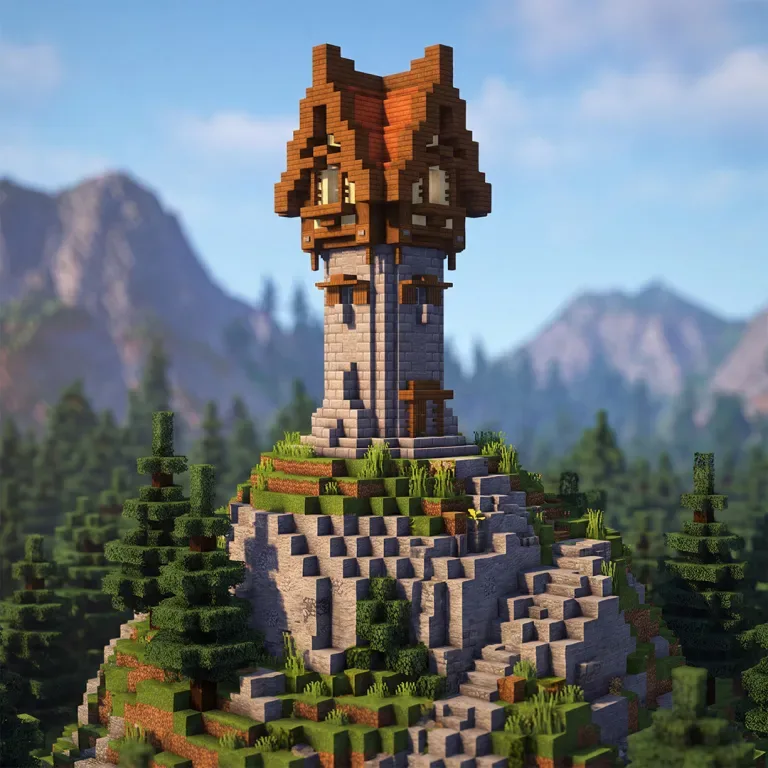 鸦烛镇塔楼（Ravenwick Tower）建筑教程