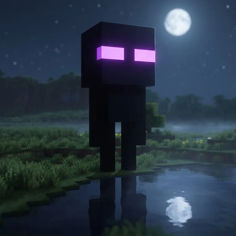 暗眼末影人（Shadow-Eyed Enderman）建筑教程