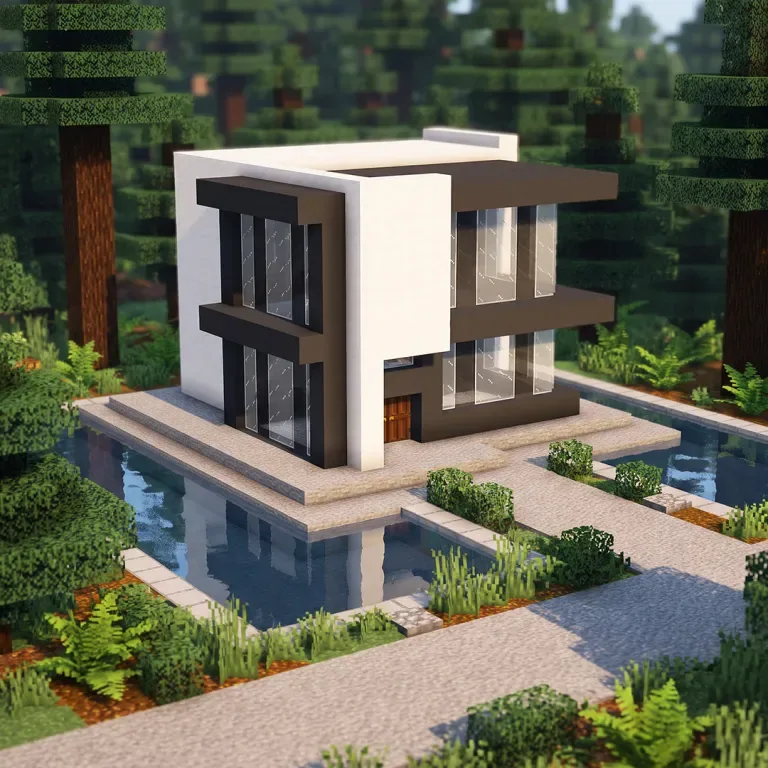 现代景观住宅（Slateview Modern House）建筑教程