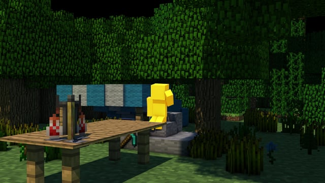 林中露营(Camping in the woods)