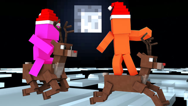 飞翔的驯鹿(Flying reindeer)