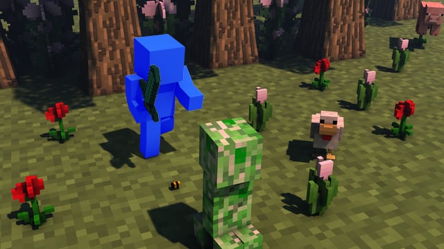 大战苦力怕(Creeper Fight)