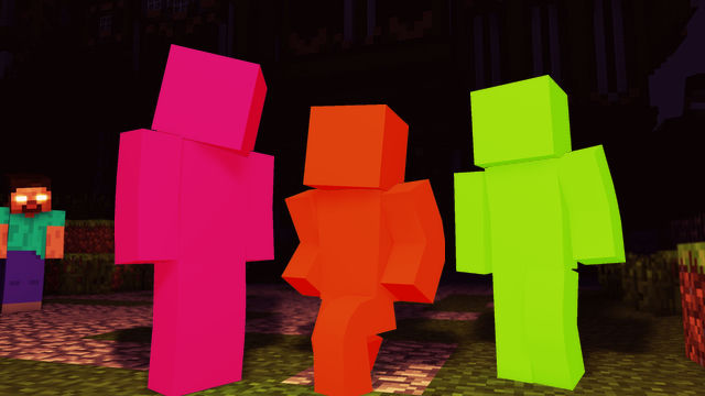 Herobrine！(Herobrine!)