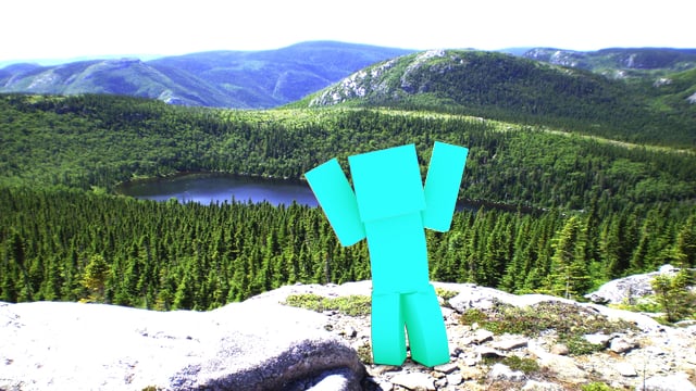 现实版我的世界·观山(Minecraft IRL - Mountain View)