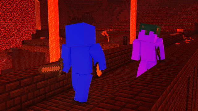 下界！(Nether!)