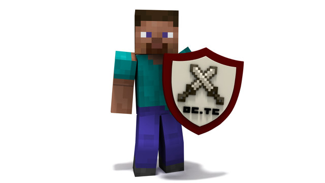 持盾玩家(Player with Shield.)